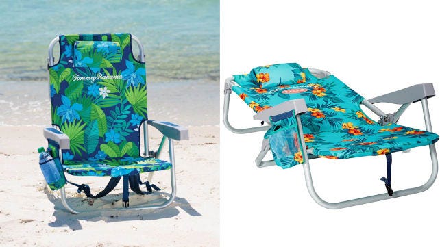 closing tommy bahama beach chair